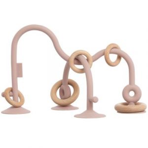 Baby's Only Labyrinthe à perles en silicone Vieux rose