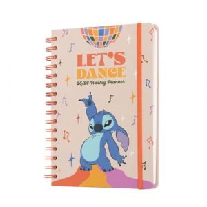Grupo erik Agenda Scolaire A5 Tapa Dura 12 Mois Multilingue avec Marque-pages et Stickers