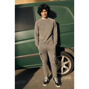 Le Temps des Cerises Pantalon enfant Pantalon jogging bascabo gris