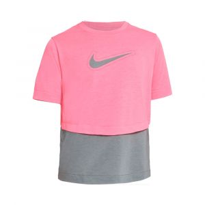 Nike T-Shirts Dri-fit Trophy - Sunset Pulse / Smoke Grey / Smoke Grey - Taille XL