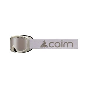 Cairn Booster - Masque ski enfant Mat White Mat Silver Unique