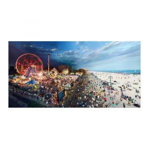 Galison Puzzle panoramique de 1000 pièces : Stephen Wilkes Day To Coney