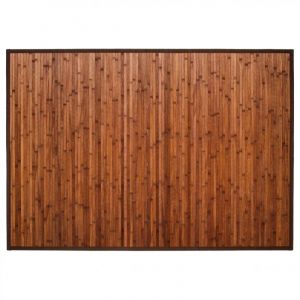 Image de Tapis en Bambou "Latte" 120x170cm Chocolat Prix