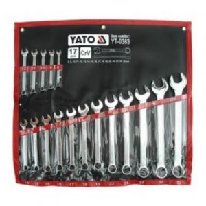 Yato Kit de clés polygonales et de clés à