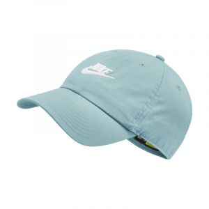 Nike Casquette Sportswear Heritage86 Futura Washed Bleus