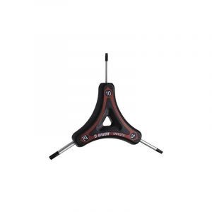Unior Clé torx 3 pieds noir/rouge 10 x 15 x 25 mm UN624911