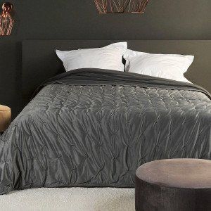 Image de LINDER Boutis (240 x 250 cm) Pandore Gris anthracite