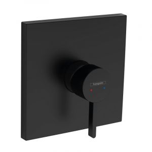 Hansgrohe 76615670 Finoris Einhebel-Duscharmatur Unterputz Mattschwarz Mitigeur de Douche monocommande, Noir Mat