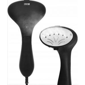 LEBENLANG Fer à repasser avec fonction vapeur 1500 W - 3 réglages - réservoir d'eau de 100 ml - 0,7 kg - noir - dimensions compactes 23 x 10 x 12 cm