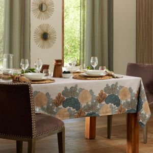 Nappe carrée LINDENAP 140x140 beige naturel
