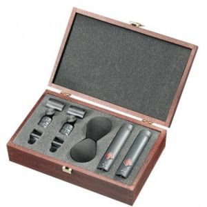 Neumann KM 184 mt Set stéréo noir 2x KM 184 em étui en bois