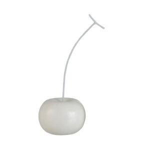 Jolipa Statuette deco Cerise Blanche Brillante 22 cm