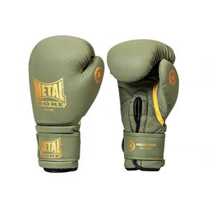 Metal Boxe Gants Entraînement Military Boxe Adulte Unisexe, Jambe, 08oz