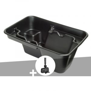 Ubbink Bassin pr&eacute;form&eacute; Jupiter rectangulaire 230 L + pompe de filtration