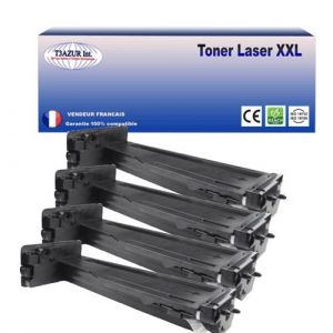 T3Azur 4 Toners compatibles avec HP LaserJet 436nda MFP, M436n MFP