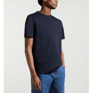 Tommy Hilfiger T-shirt droit Essential Mercerized coton Bleu - Couleur Bleu - Taille XS