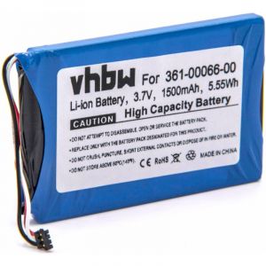 Vhbw Batterie compatible avec Garmin NüviCam LMT-D GPS, appareil de navigation (1500mAh, 3,7V, Li-ion)