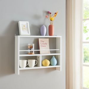 [en.casa] - tagère murale Piteå 60 x 11 x 45 cm blanc