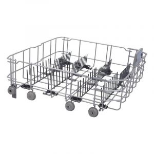 Beko Panier inf&eacute;rieur avec roulettes (52,5 x 52,5 x 17,3 cm) pour lave-vaisselle, Altus - 1766810083