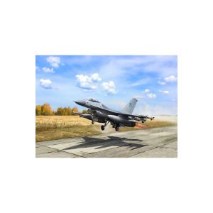 ICM 72145 MAQUETTE F-16AM OF UKRAINIAN AIR FORCES WITH PAG-14 1/72 1/72 - Maquette d'avion 72145