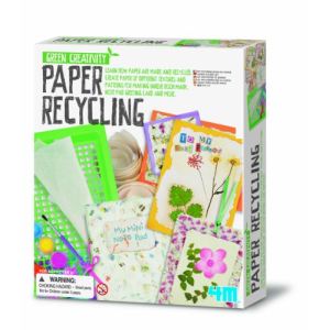 4M - Kidz Labs Kit green creativity : Recycler du papier