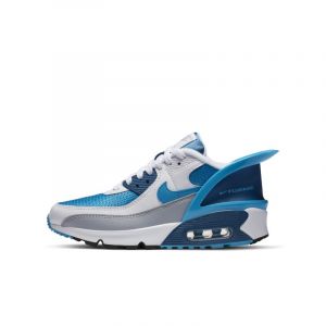 Nike Chaussure Air Max 90 FlyEase pour Enfant plus &acirc;g&eacute; - Blanc - Taille 37.5 - Unisex