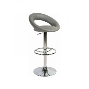 Signal Ac-Deco Chaise de bar réglable - C300 - 39 x 33 x 81-102 cm - Gris