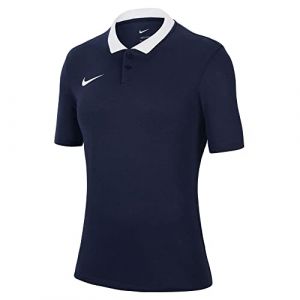 Nike Polo Dri-FIT Park 20 - Bleu Foncé/Blanc Femme, pointure Small - Bleu - Taille Small