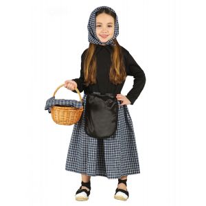 Fiesta guirca Déguisement marchande de marrons fille - Taille 5 à 6 ans (110-115 cm)