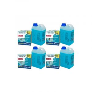 Mareva Lot de 4 kits Rev-Aqua traitement complet pour piscine de 30 à 60 m3 - 4 mois