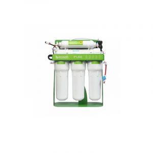 BWT Ecosoft P’URE Balance avec pompe | filtre à osmose inverse directe | 5 étapes de filtration | filtration sur châssis métallique | système d’eau potable pour maison | enrichi en minéraux