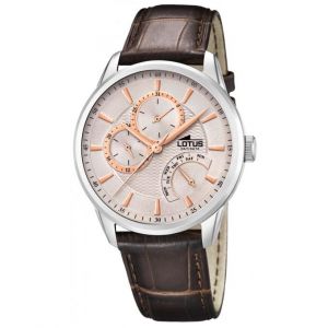 Lotus L15974 - Montre pour homme avec bracelet en cuir
