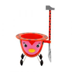 Coquetier design - Cocotte Coccinelle - Pylones