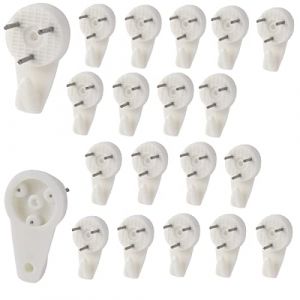 Bulk Hardware Crochet Plastique Fixation Cloison Lot X20