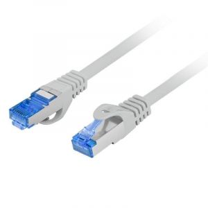 Câble réseau Lanberg RJ45 FTP Cat.6A LSZH CCA Fluke Pass Test 1,5 m Gris