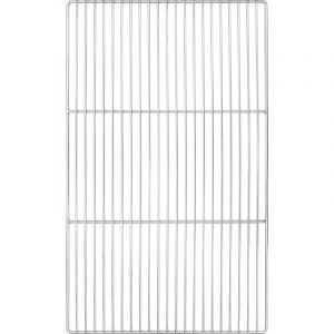 VidaXL Grille de Barbecue avec poignées rectangulaires 67x40 cm en INOX 304