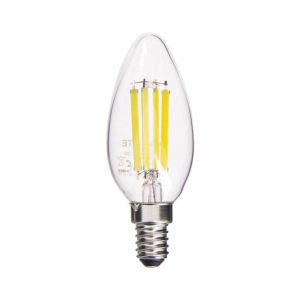 Xanlite Ampoule à filament LED Flamme, culot E14, 2,2W (eq. 40W), 470 lumens, Blanc chaud, Classe A - ARFV470F