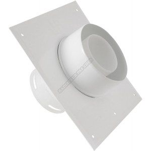 Image de Ten Plaque plafond C9 avec tuyau 15cm Ø80/125mm -