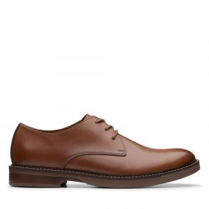 Clarks Paulson Plain Cuir brun - Taille 42