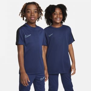 Nike T-shirt d'Entraînement Dri-FIT Academy 23 - Bleu Marine/Noir/Turquoise Enfant, pointure XS: 122-128 cm - Bleu - Taille XS: 122-128 cm