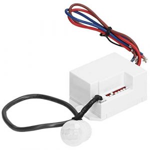 Orno CR-211/12-24V Mini Detecteur De Mouvement 12V 120° / 360° avec Capteur Crépusculaire et Minuterie Fonctionne avec LED Min. 1W
