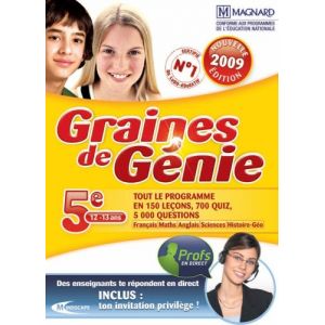 Image de Graines De Génie : 5ème - 2008/2009 [Windows]