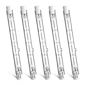 Ampoule halog&egrave;ne - Luxvista - R7S 400W - 118mm - Blanc chaud - Dimmable - 7500 lumens