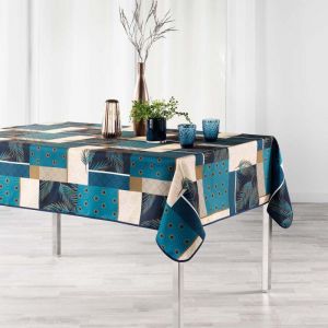 Nappe rectangulaire (L240 cm) Geopan Bleue