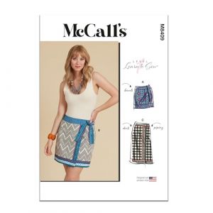 MCCALLS M8409U5 Jupe portefeuille pour femme U5 (44-46-48-50-52)