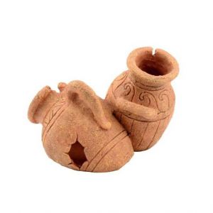 Aquavie Décoration pour aquarium Amphore Double N°2