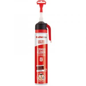 Fischer 545857 COLLE DE FIXATION 320 KG 1 COLLE DE MONTAGE 200 ML SPÉCIALEMENT CONÇUE POUR L'INTÉRIEUR, HAUTE TOLÉRANCE DE TERMI WERKE GMBH & CO. KG