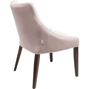 Image de Kare Design Chaise Mode velours rose