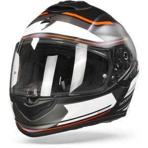 Scorpion Casque Exo-1400 Air Vittoria Noir Mat Blanc - Taille XL