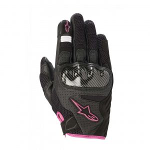 Alpinestars Gants Stella Smx 1 Air V2 - Black / Fuchsia - Taille XL